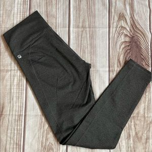Fabletics define charcoal heather high wasted leggings. Like new